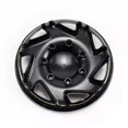 thumbnail image 2 of Huimart 16" Wheel Hubcap, Premium Heavy-Duty, Gloss Black, Fits Ford E350 E450 Econoline Van 1997-2023, 4 Pieces Pack, 2 of 7