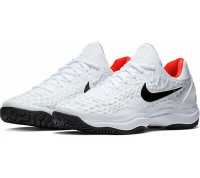 Nike Air Zoom Cage 3 HC White/Black/Crimson Men's Shoes Size 7 - Walmart.com