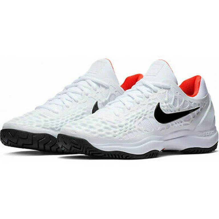 Veroveraar krom ironie Nike Air Zoom Cage 3 HC White/Black/Crimson Men's Tennis Shoes Size 7 -  Walmart.com