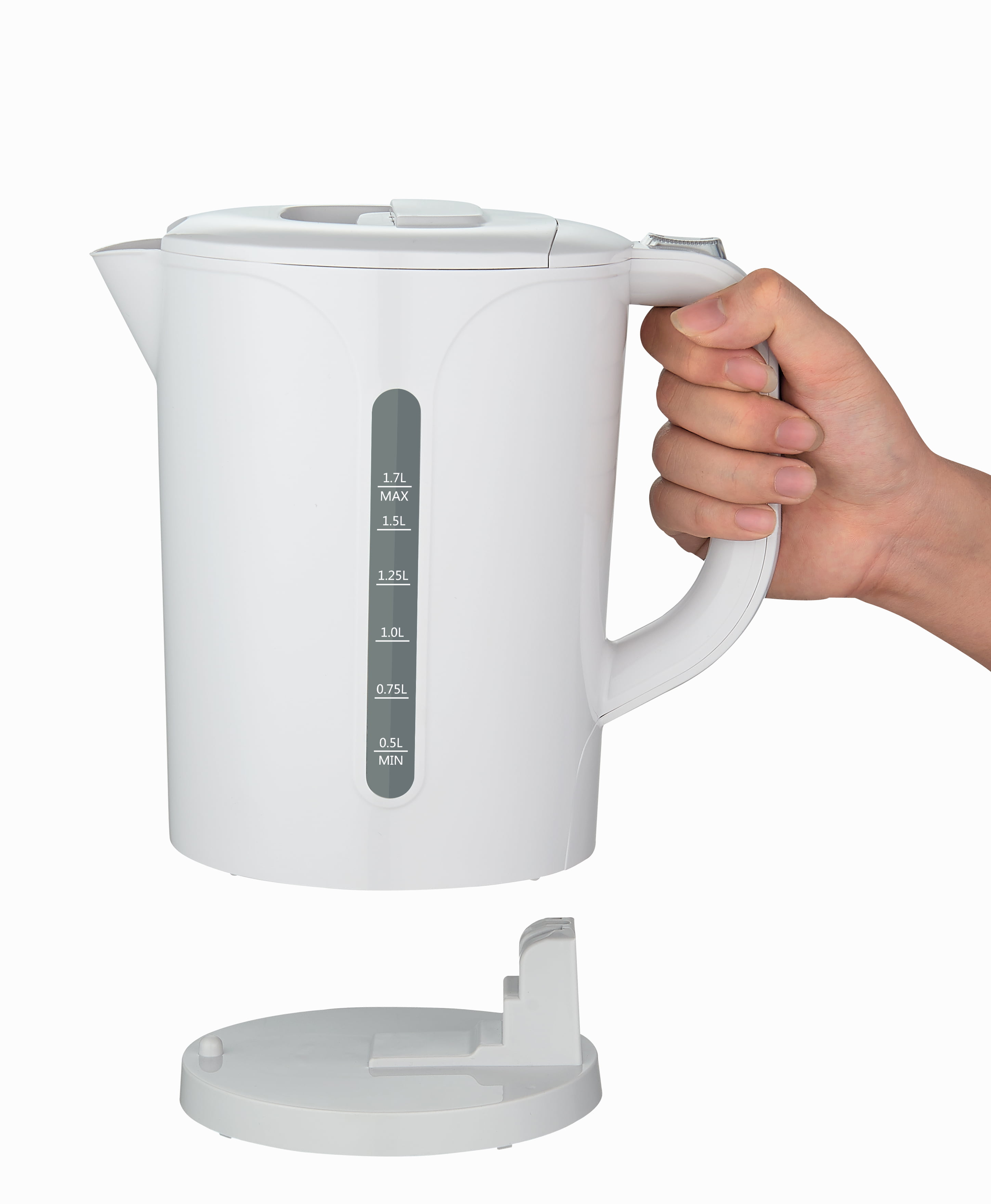 white one cup kettle
