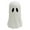 White, variant on YAMB Halloween Paper Mache Ghost Tabletop Decorations – White 4in Indoor Spooky Ghost Resin Figurines for Mantel,Shelf,Party Decor,Home Table Centerpieces Tiered Tray Decorations