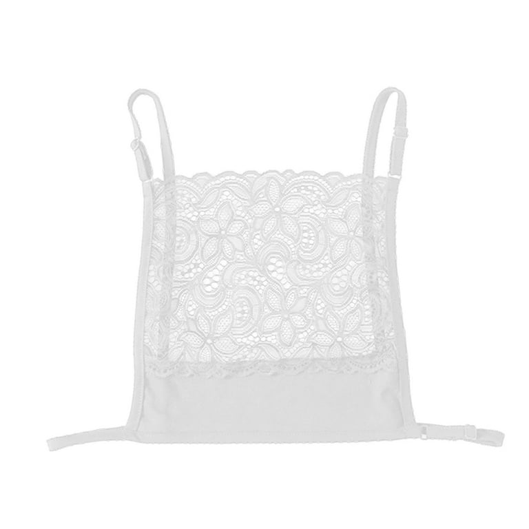  Lace Privacy Invisible Bra Overlay Modesty Panel, Cleavage  Cover Anti Peep, Cleavage Control Panels (Three Colors Lace Styles) :  Clothing, Shoes & Jewelry