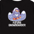 thumbnail image 4 of Inktastic Snowboarding Future Snowboarder Boys or Girls Long Sleeve Toddler T-Shirt, 4 of 5