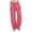 Watermelon Red, variant on Linen Pants for Women Casual Wide Leg Drawstring Elastic Waist Long Pants Solid Color Comfy Relaxed Beach Vacation Travel Oversized Trousers, Mint Green S