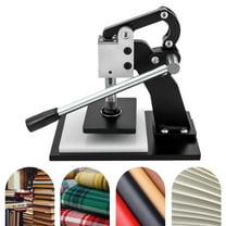 TFCFL Manual Leather Cutting Machine Hand Press Die Cutting Machine Die Cutter 12mm