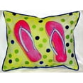 thumbnail image 4 of Betsy Drake ZP404 Flip Flops Throw Pillow- 20 x 24 in., 4 of 4