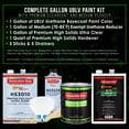 thumbnail image 2 of Victory Red Premium Gallon Kit Low VOC URETHANE BASECOAT Car Auto Paint Kit, 2 of 6