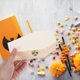 thumbnail image 3 of FELTECHELECTR Joyero de Halloween con forma de ataúd, caja de madera sin pintar, 3 of 5