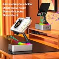 thumbnail image 3 of 3 in 1 Bluetooth Audio Power Phone Holder,Cell Phone Stand with Wireless Speaker,100% New, 3 of 5