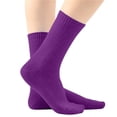 thumbnail image 2 of KyCheLot Girls' Tube Socks Kids Candy-Colored Mid-Calf Knitted Socks Lightweight Casual Socks, 2 of 5