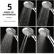 thumbnail image 1 of Abastado Ducha, Manguera de Ducha Flexible, Ducha de Mano con 5 Modos de Alta presión Ahorro de Agua, 1 of 7