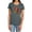 Charcoal, variant on DC Flash Jetstream Women's T Shirt, Carolina Blue, X-Large