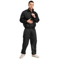 thumbnail image 2 of Mufeng Sports Sauna Suit for Weight Loss Men & Women Boxing MMA Wrestlers Gym Sweat Suit Black 3XL, 2 of 6