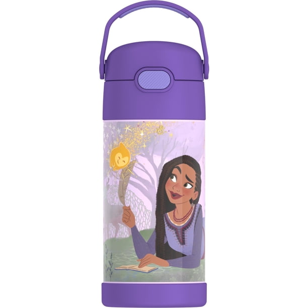 Botella de agua THERMOS FUNTAINER Wish de acero inoxidable para niños de 350 ml