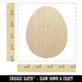 thumbnail image 2 of Egg and Yolk Wood Shape Unfinished Piece Cutout Craft DIY Projects - 4.70 Inch Size - 1/4 Inch Thick, 2 of 7