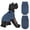 Cable Knit Navy, variant on Parisian Pet Dog Sweaters - Pull Over, Turtle Neck Blue Dog Sweater - Cable Knit Thick Dog Sweater - Fall, Winter Dog Clothes - Flexible Arm Holes Dog Sweaters for Medium Dog - M