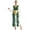Green, variant on Jowowha Women's Sleeveless Lace-up Praise Dance Tunic Worship Tunic Overlay Top Praise Wear White XXL