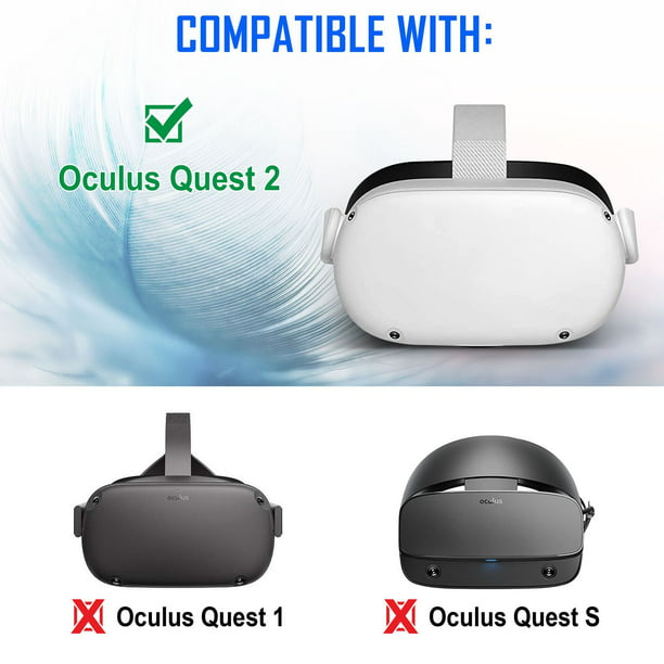 Insten Head Back Padding For Oculus Quest 2 VR Headset Strap, Soft Comfortable TPU Pad Cushion, Reduce Head Gaming Accessories, Black - Walmart.com