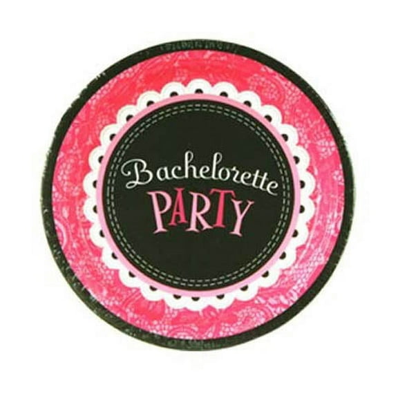 Bachelorette Party Small Paper Plates (8ct)