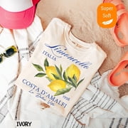 Limoncello La Dolce Vita Lemon Italy Coastal Granddaughter Amalfi T-Shirt All Size S-3XL