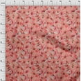 thumbnail image 4 of oneOone Viscose Jersey Pink Fabric Abstract Floral Fabric For Sewing Printed Craft Fabric By The Yard 60 Inch Wide-2rb, 4 of 5