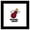 Black Framed Version, variant on Gallery Pops NBA Miami Heat - Global Logo Wall Art, Unframed Version, 12" x 12"
