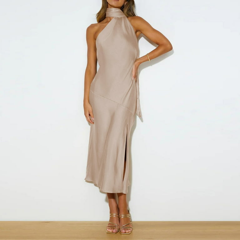 Halter dress semi formal online