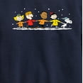 thumbnail image 3 of Peanuts - Group Skate - Toddler & Youth Crewneck Fleece Sweatshirt, 3 of 6