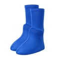 thumbnail image 2 of Reusable Waterproof Shoe Covers, Friction High Top Snow Boots, Galoshes Overshoes for Outdoor, Cycling, Camping, Fishing, Sturdy, Durables and Easys to Clean(Blue), 2 of 6