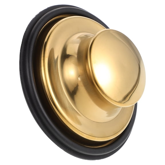 ibasenice Golden Kitchen Sink Stopper with Silicone Seal for Universal Sink and Basin Use