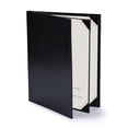 thumbnail image 2 of WeChef 5 pack 8.5"x11" Restaurant Menu Book Covers 4 View PU Leather w/ Angled Corner Wine List Bar Hotel, 2 of 8