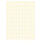 thumbnail image 1 of 100 clips de papel de metal multifuncionales para notas de papel, clips portátiles de oficina para documentos, color amarillo, 1 of 5