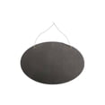 thumbnail image 3 of Pequeñas pizarras colgantes Letreros Tablero trasero lindo Letreros de comida Mini pizarras Letreros Tablero de mensajes Letreros para decoraciones de Oval BLESIY Pizarra de doble cara, 3 of 8