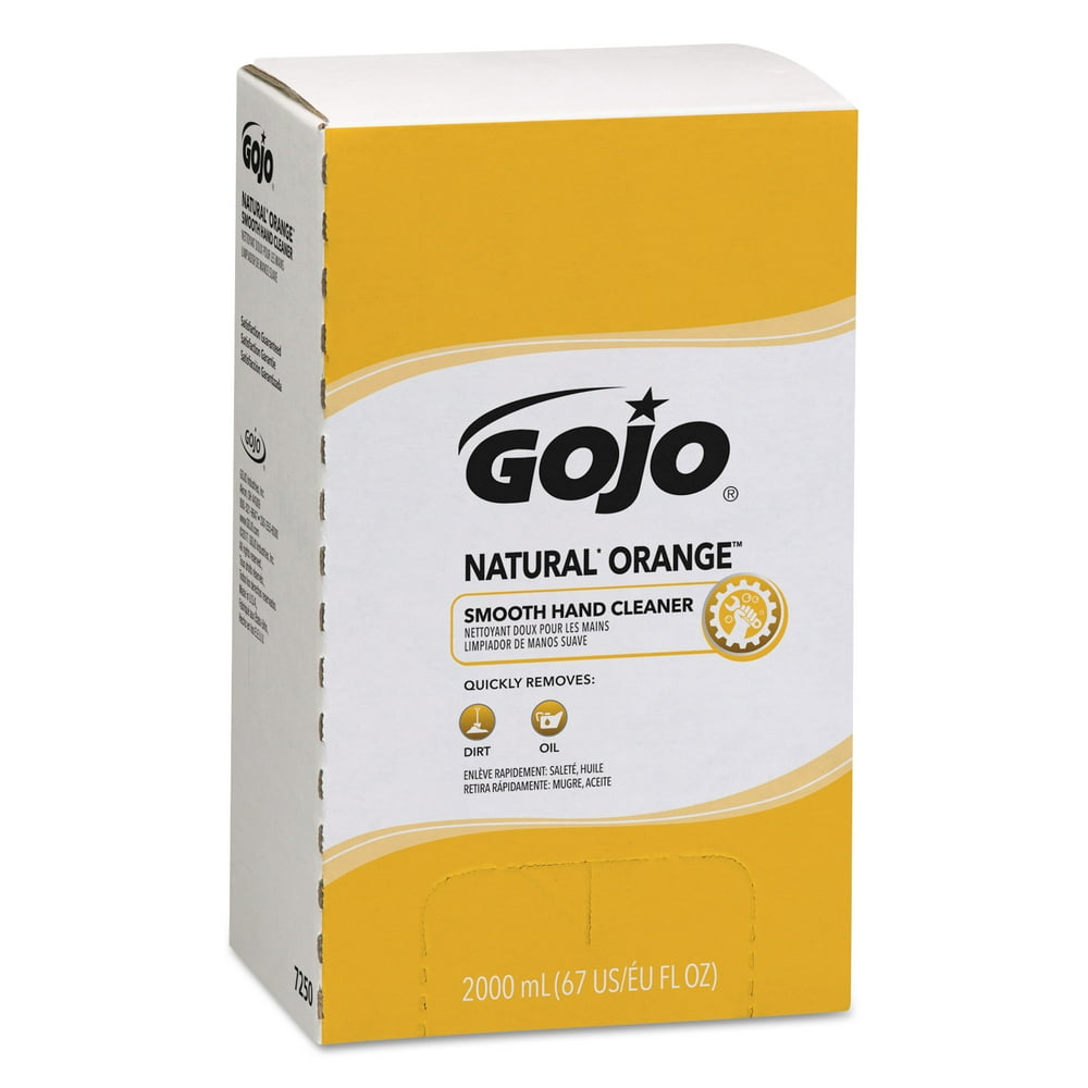 GOJO NATURAL ORANGE Smooth Lotion Hand Cleaner, 2000 ml BaginBox