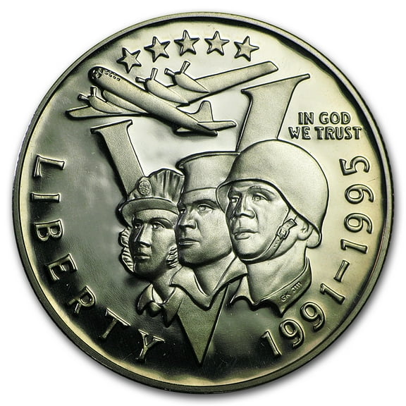 1993-P World War II 1/2 Dollar Clad Commem Proof (Capsule only)