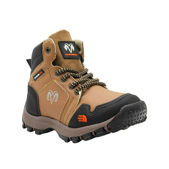 Bota Outdoor Para Niño Ram® Resistente Color Avellana cafe 19