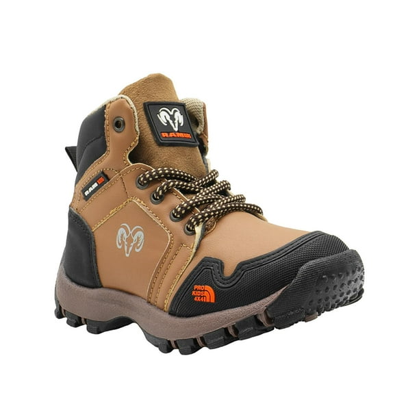 Bota Outdoor Para Niño Ram® Resistente Color Avellana cafe 19