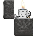 thumbnail image 6 of Zippo Lighter - Customized Message on Leaf , Photo 360 - High Polish Black 48924, 6 of 9