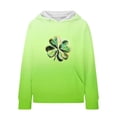 thumbnail image 2 of St.Patrick's Day Agkizg Toddler Baby Girls Summer Tops, Long Sleeve T-shirt for Kids, Toddler Girls Casual Pullover Blouse Tee Children Green Printing Crewneck T Shirts, Sizes 13-14 Years, 2 of 5