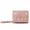 Pink, variant on 1pc Men's Fashion Embroidered Love Coin Purse, Trifold Card Holder, Multi Card Slots Wallet