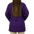 thumbnail image 3 of Panda Uniform by HeedFit Women’s 32" Colored Lab Coat – Custom Fit Medical Lab Coat, Multi-Color 7XL Purple, 3 of 8