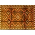 thumbnail image 1 of Ahgly Company Indoor Rectangle Persian Yellow Traditional Area Rugs, 6' x 9', 1 of 4