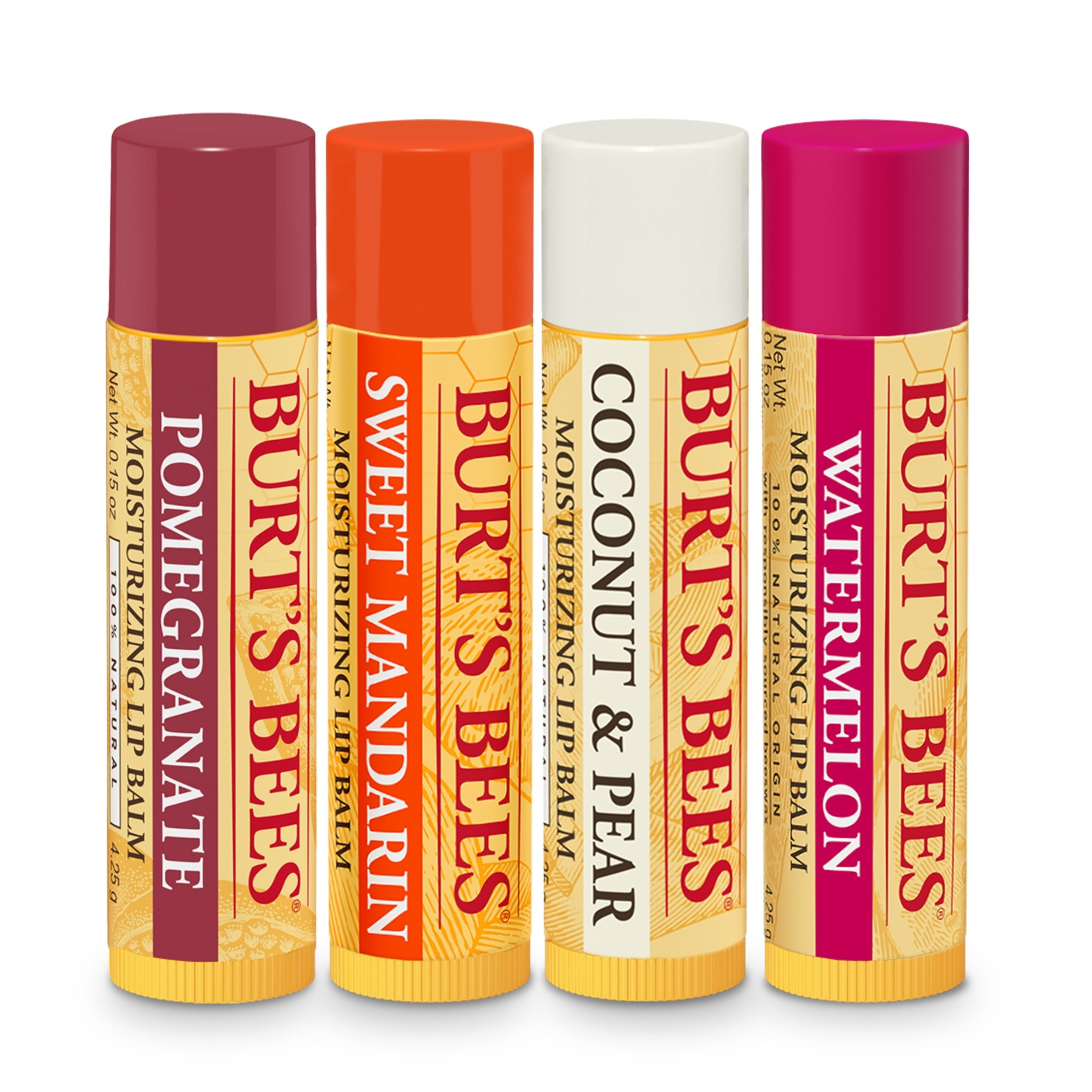 Burt's Bees Beeswax Bounty Assorted Mix Lip Balm Pack - mOrganics Beauty