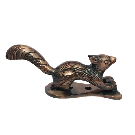 Shristy Hardware "Squirrel" Decorative Iron Door Knocker - (Pack of 1 Antique Copper Finish)
