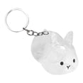 thumbnail image 1 of Botella para recoger pelo de mascota, caja de almacenamiento conmemorativa, recuerdo, regalo conmemorativo portátil con forma de conejo, llavero con lindo conejo, 1 of 10