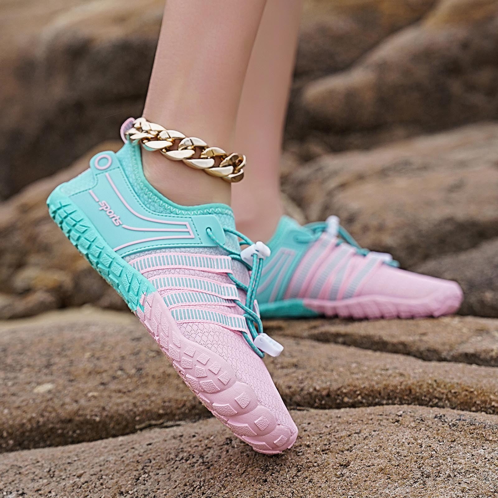 Hike Barefoot Shoes for Women Men, Breathable Non- Athletic Footwear, Wide Toe Water Shoes for Hiking, Non- Neuropathy Shoes for Women Men, Grounded Comfort wear