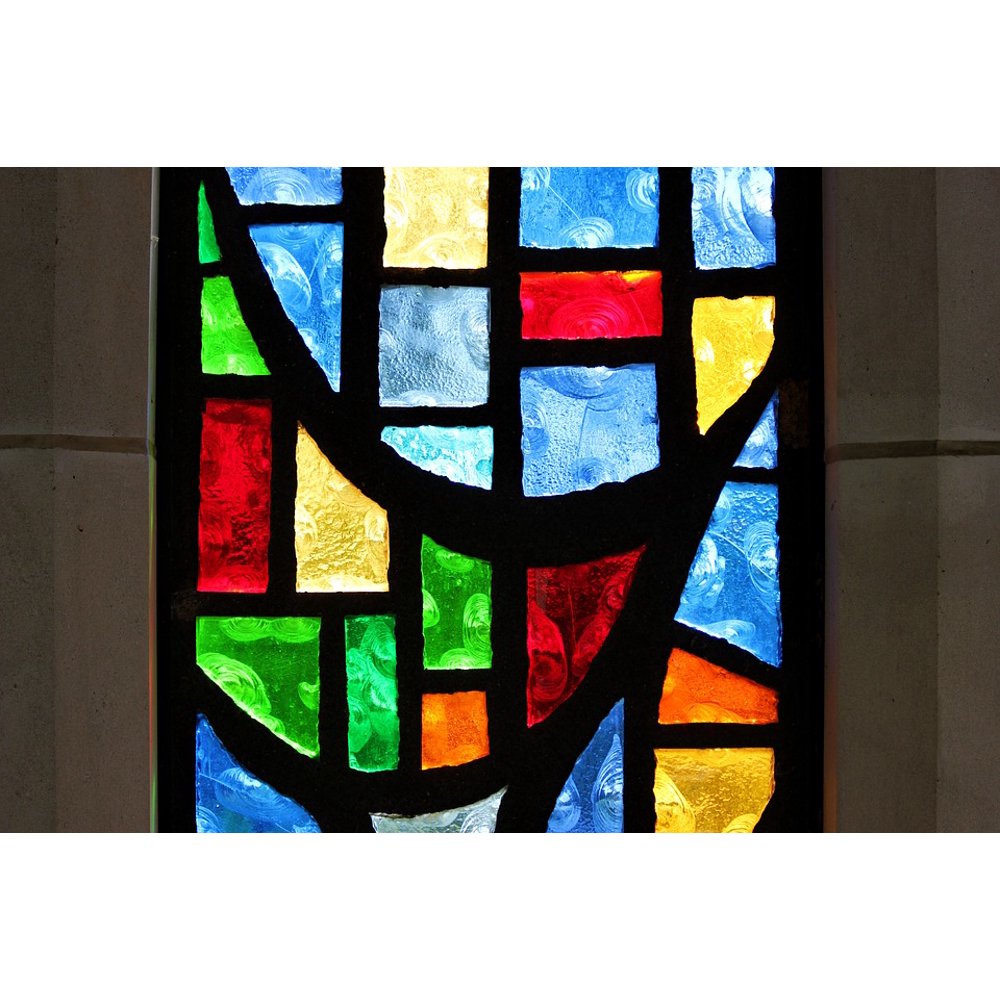 PeelnStick Poster of Old Stained Glass Stained Glass Color Window