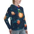 thumbnail image 6 of Haiem Solar System And Planets for Men's Fashion Hoodies & Sweatshirts with Kangaroo Pocket,Hooded Sweatshirt with Eye-catching Drawstrings-Large, 6 of 7