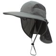 thumbnail image 1 of Sombrero Para El Sol Al Aire Libre Protección Uv Sombrero De Pesca Con Protector De Cuello Sombrero De Ala Ancha Para Hombres Y Mujeres seitruly AP008070-02, 1 of 6