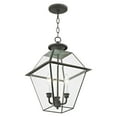 thumbnail image 3 of Livex Lighting Westover 3 Light Outdoor Chain Lantern, 3 of 9